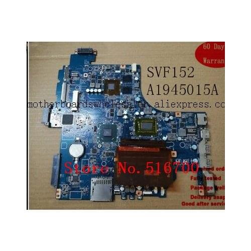 Laptop Mainboards DA0HK9MB6D0 For Sony Vaio SVF15 SVF152 SVF152A29M Motherboard I3-3217U CPU GT740 A1945015A HM76 tested