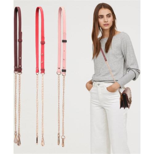 Woman Fashion Bags Accessory Chain Fashion New Shoulder Bag Accessroies Chain Handbag Chain Handle Shoulder Bag Strap