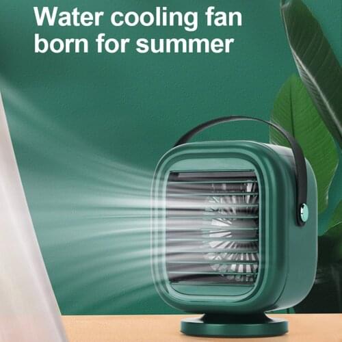 Mini Air Conditioner Cooler Fans Usb Humidifiers Purifier Air Conditioner Portable Water Cooling Air Conditioner Fan#dg4