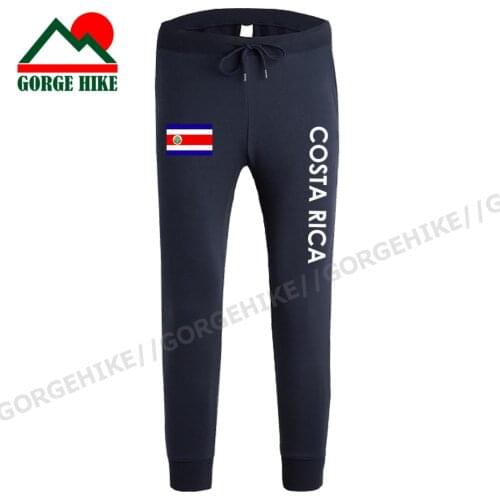 Costa Rica CRI Costa Rican Tico mens pants joggers jumpsuit sweatpants track sweat fitness sports tactical casual nation country