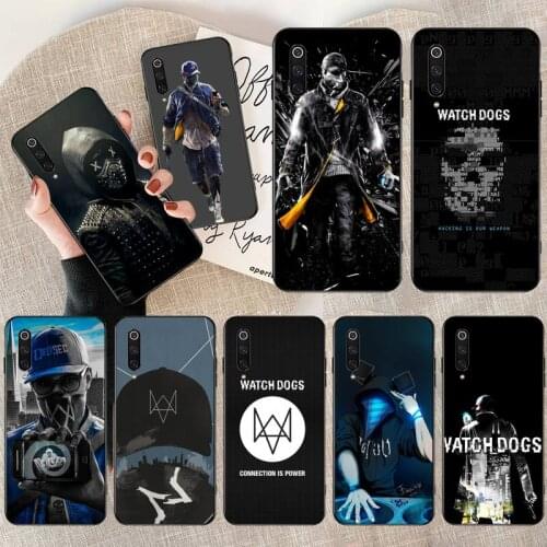 PENHUWAN Watch Dogs Custom Photo Soft Phone Case for Redmi Note 8 8A 7 6 6A 5 5A 4 4X 4A Go Pro Plus Prime