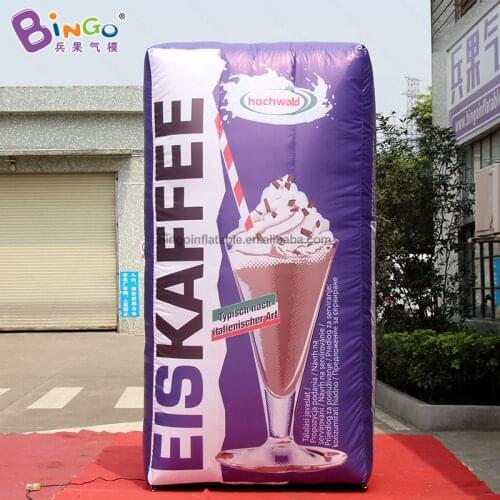 Customized 10 feet high giant inflatable box / promotional inflatable juice box / 3m tall inflatable can toys