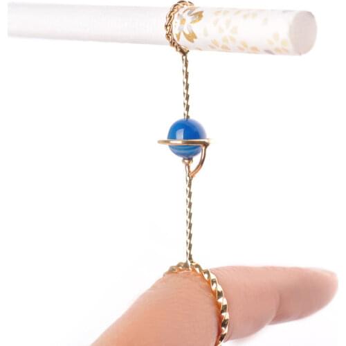 2019 New Creative Star Elegant Lady Smoker Cigarette Holder Ring Pipe Stand Rack Clip Smoking Accessories