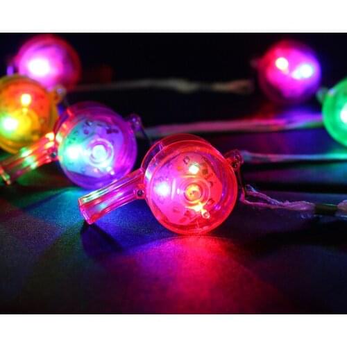 LED flashing christmas birthday Shining shimmer whistles bar party atmosphere supplies hot sale stall whistle toys wholesale