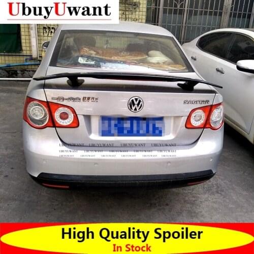 General Purpose Car Styling ABS Material And Surface Carbon Fiber Rear Spoiler For Volkswagen Jetta Universal Car Spoiler
