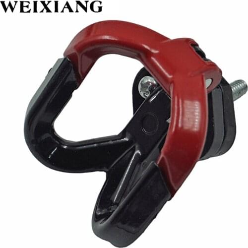 Universal Motorcycle Helment Holder Hand Bag Hanger Double Hooks Aluminum Alloy Luggage Shopping Bag Claw Hangers