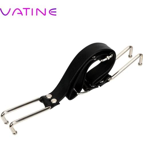 VATINE Adult Games Sex Toys for Women Oral Open Hook Mouth Gag Sex Products Stainless Steel