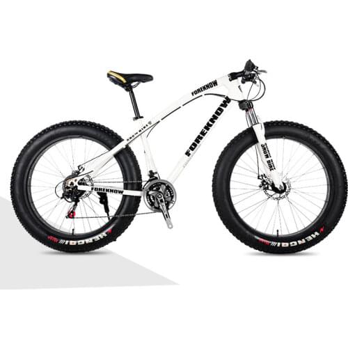 Offroad Beach Snowmobile Shift Mountain Bike 4.0 Tire Wide Tires Bicycle