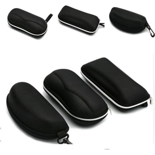 1pc Hot Protable Sunglasses Protector Travel Pack Pouch Glasses Case Lanyard Zipper Glasses Case Hard For Men Glasses Cloth Bag