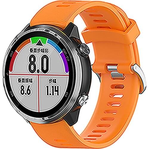  20MM Sports Strap Replacement Silicone Watch Band for Garmin Forerunner 645 Watch Accessories