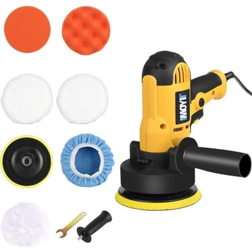 220V Electric Car Polisher Machine Auto Polishing Machine Adjustable Speed Sanding Waxing Tools Car Accessories Power Tools