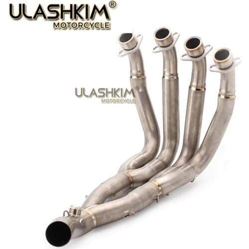 51MM New Middle pipe full System For YAMAHA YZF-R6 R6 2008 - 2017 Motorcycle Modified Muffler Pipe Front Header Pipe Tube