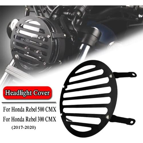Motorcycle Accessories Front Headlight Cover Grill Guard Protector For Honda Rebel 500 300 CMX CMX500 CMX300 2020 2019 2018 2017