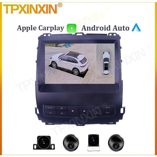 6+128G For Lexus GX470 2002 - 2009 Toyota Prado 120 Android 10 Car Radio Multimedia Video Player Navigation GPS Carplay DSP