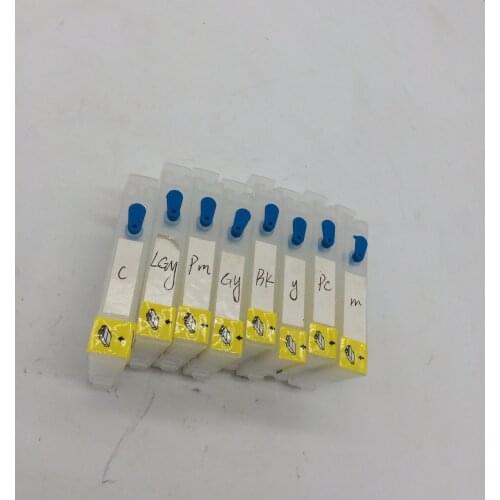 CLI-42BK C M Y PC PM GY LGY Rill ink cartridges for canon pro-100 printer qy6-0084 print head