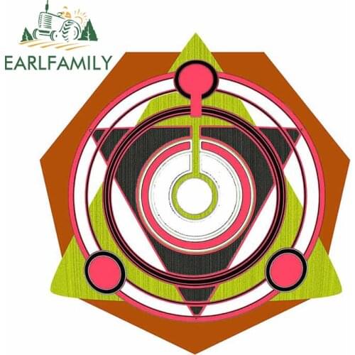 EARLFAMILY 13cm x 12.2cm For CONCENTRATE Motorcycle Car Stickers Refrigerator Decal Vinyl Material Trunk Decals Decoration