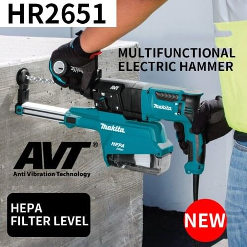 220V Electric Hammer HR2651 Three-Function Electric Hammer Electric Drill Electric Pick Multi-Function Electric Hammer