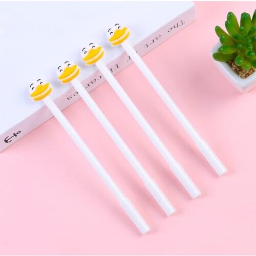 Ellen Brook 1 PCS Gel Cute Pen School Supply Creative Toucan Duck Freebie Novel Office Gift Stationery Kawaii Funny Gels Pens