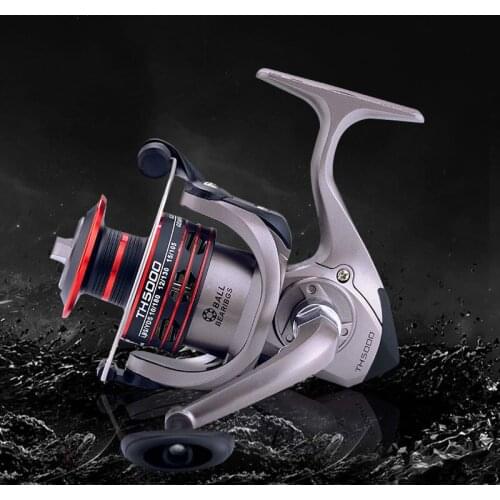 Spinning Fihing Reel Max Drag 8KG Carp Fishing Reel for Bass Winter Fishing 500-7000 Series Trolling Fishing Wheel De Pesca