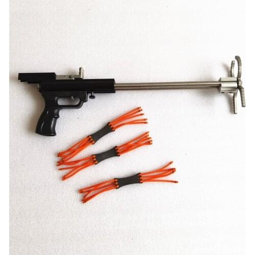 Mini telescopic slingshot Double track bearing sliding 55CM Outdoor shooting toys High quality slingshot