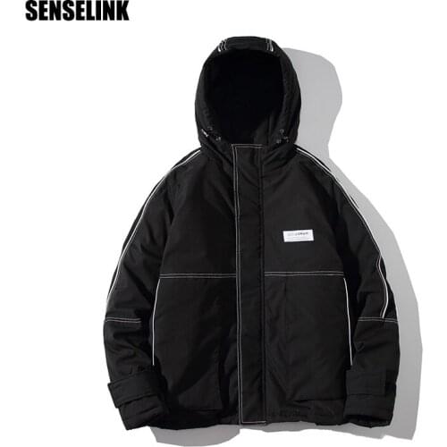 2020 Zipper Mens Winter Jacket Parka Hoodies Coat Hooded Warm Clothing Fashion Casual Large Mens Clothing Polyester 5xl