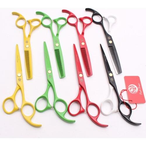 5.5" 16cm Purple Dragon Barber Shop Thinning Scissors Cutting Shears Salon Styling Tool Professional Hairdressing Scissors Z1023