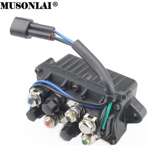 For Yamaha Outboard Motor Trim Relay Electro-hydraulic Relay 2-stroke 4-stroke S250A FT25 F25 C75 TLR SX150 VX200 25B 50G 75A