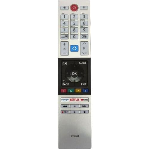 Replacement TV Remote Controller Fit For Toshiba LED HDTV TV Remote Control CT-8533 CT-8543 CT-8528 Fernbedienung