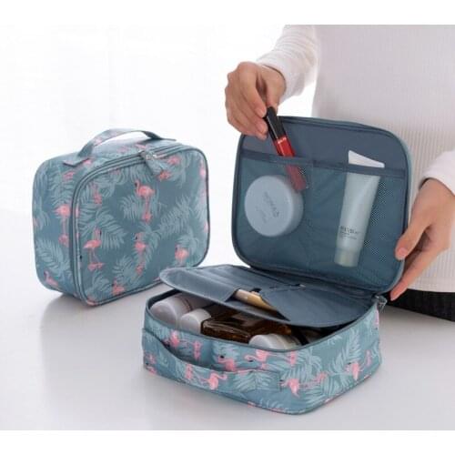 1PC Multifunction Waterproof Portable Cosmetic Bag Organizer Big capacity Women Travel Necessity Beauty Makeup Bag Dropshipping