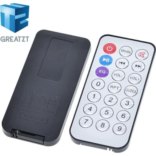 GREATZT 21 key MP3 decoding board remote without battery