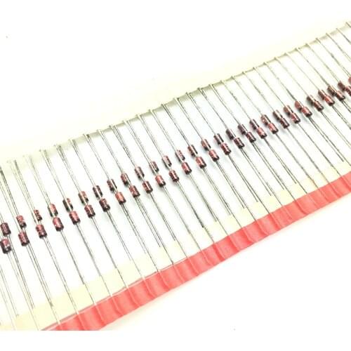 50pcs/lot BZX85C9V1 DO41 1.3W 9.1V BZX85-C9V1