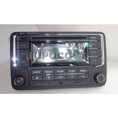 Car Radio Head Unit RCN210 SUPPORT CD USB MP3 SD Card AUX WITH Power cable for Golf 5 6 Jetta Mk5 6 Passat B6 B7 CC Tiguan