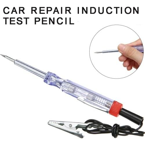 DC 6V-24V 12V Auto Voltage Tester Pen Motorcycle Car Circuit Repair Tool Circuit Tester Lamp Voltage Test Pen Detector