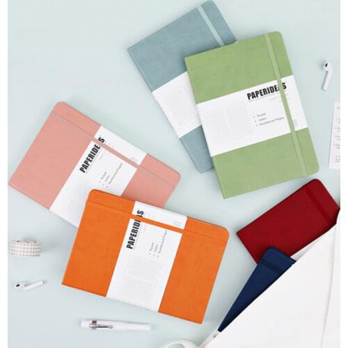 A5 Bullet Acid Free 100gsm Paper Journal Notebook with Page Number 188pages Diary Planner Agenda 2021 School Supplies Stationery