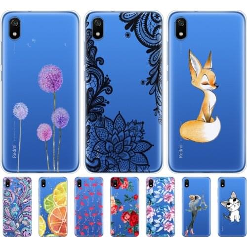 Case For Xiaomi Redmi 7a Cases Full Protection Soft Silicon TPU Back Cover ForRedmi 7 A Bumper redmi 7a Protective Back Cover