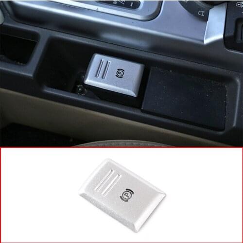 For Land Rover Discovery 3 LR3 2004-2009 Alloy Car Electronic Handbrake Decoration Sticker,Parking P Gear Sequin Refit Accessory
