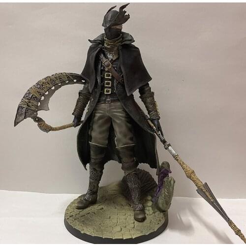 Bloodborne Figure Hunter New Game The Old Hunters Bloodborne Action Figure Sickle Cosplay Collection Model Toy Christmas Gift