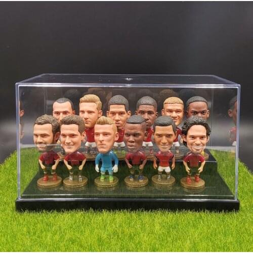 Soccer Player 2.5inch Mini Model MU.POGBA Rashford Footballplayer 6.5CM Action Figures Doll