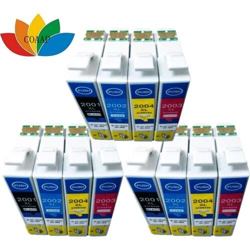 T200XL T2001-T2004 Compatible ink cartridge for EPSON WorkForce 2520 2540, Expression XP-200 XP-300 XP-310 XP-400 XP-410 Printer