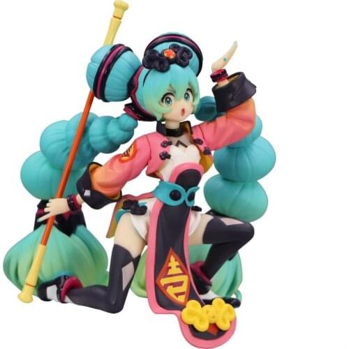 Hatsune Instant Noodle Pressing Figure Toy Beautiful Hairstyle Birthday Gift Miku Figure Ornaments Collection Kawaii