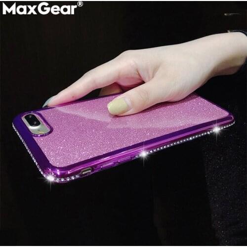 MAXGEAR Cases With Rhinestones For Phones