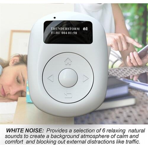 Mini DAB/DAB+/FM Radio with Bluetooth Portable Ddigital White Noise Radio Outdoor Exercise Hiking Sports Use