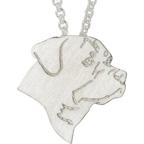 Classic Men Women Charm Necklace Jewelry Fashion Dog Chain Necklace Pet Pendants Necklace Memorial Gift