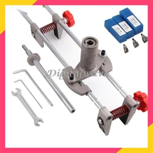 Wood door locksmith special wooden door opener hole machine rapid positioning of the board perforator