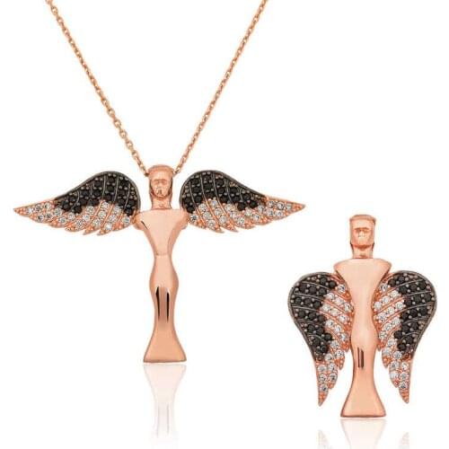 Tevuli 925 Sterling Silver Wing Angel Necklace