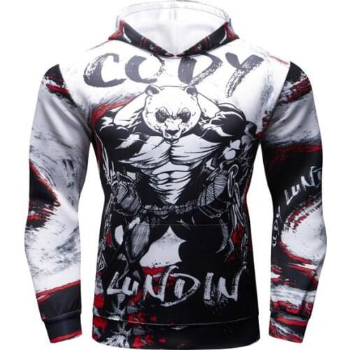 New 3D Fashion Hoodie Sweatshirt Training orangutans Hoodies male/Women Thin section Casual Sweatshirts Man Pullover Clothing