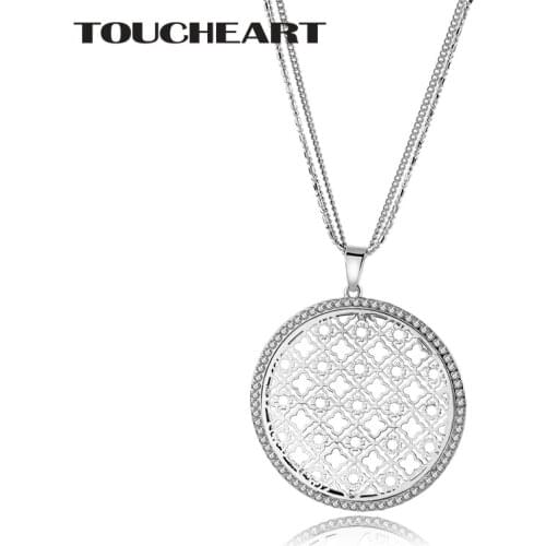 TOUCHEART Silver Multi-chain Crystal Yoga Necklace Vintage Chakras In Tibetan Necklace Chain Holder Statement Necklace SNE170035