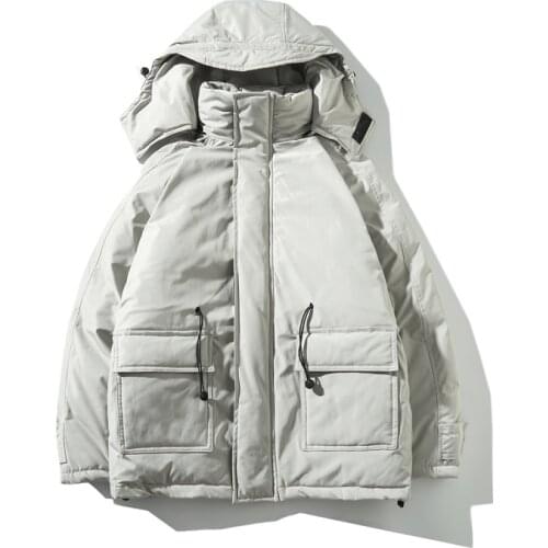 Winter Jacket Men Nice Pop Thick Warm Hip Hop Streetwear Coat Mens Parka Coat Male Fashion Hooded Parkas Men M-5XL Plus Size