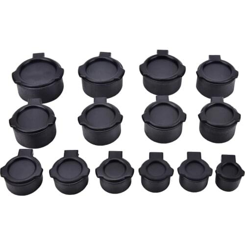 25.4-57mm Rifle Scope Mount Quick Flip Spring Up Open Lens Cover Cap Eye Protect Objective Cap Hunting Sight cover Caliber