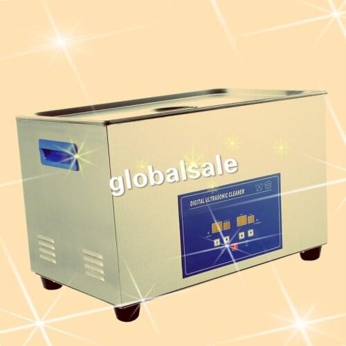 FREE SHIPPING PS-80A AC110V/220V 40KHz 600W Digital Ultrasonic Cleaner 22L 2.00MM electronic components free basket